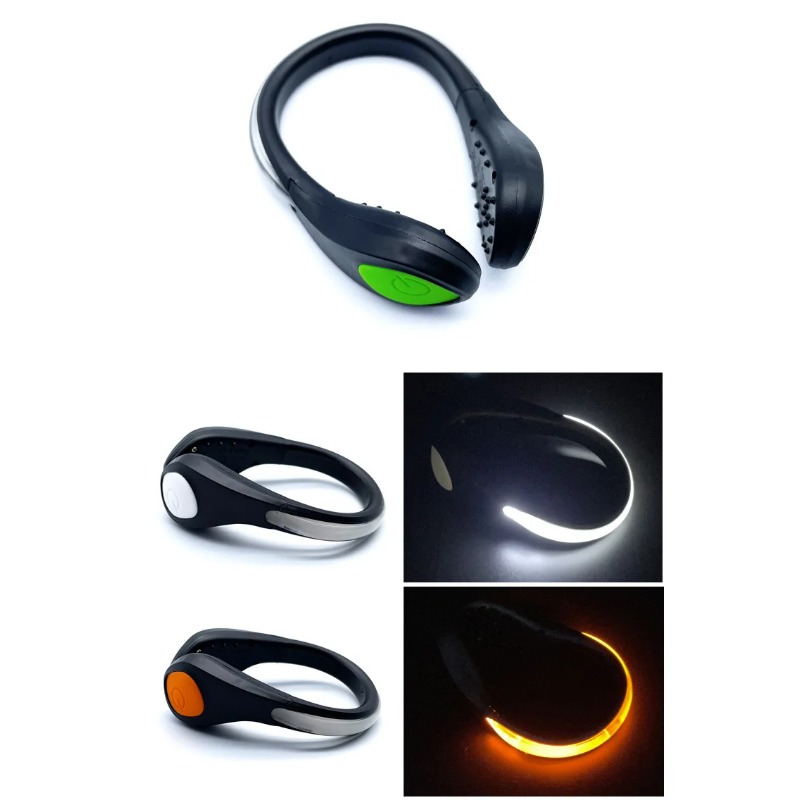 Running Gear Usa - New Luminous Shoe Clip Light LED