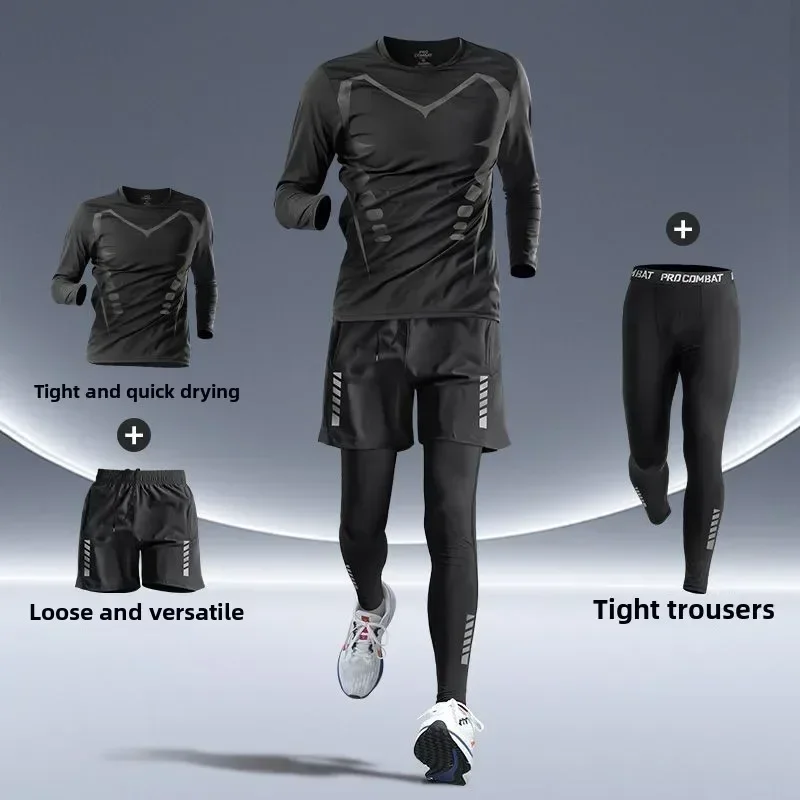 Men's Fitness Running Set Tigh - Running Gear Autumn review and price