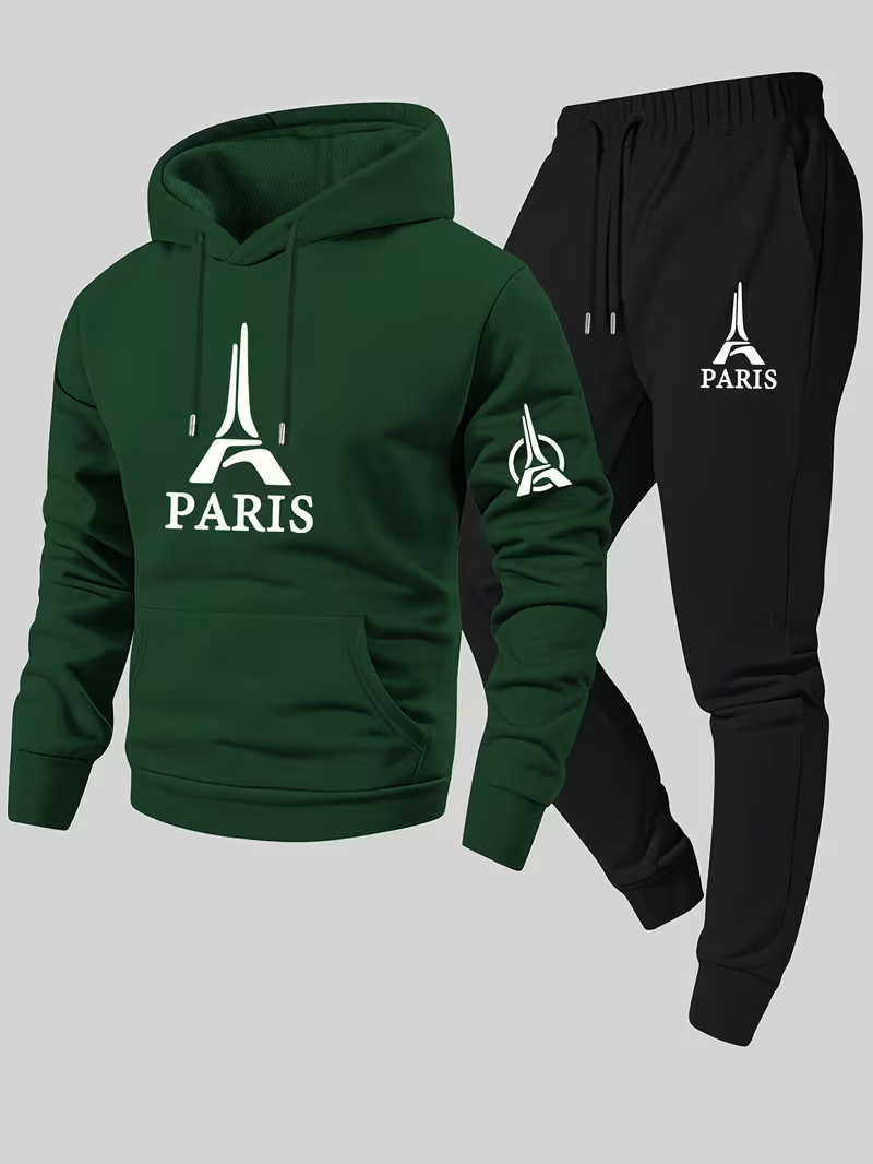 Paris Men's Urban Casual Two-P - Running Gear Autumn review and price