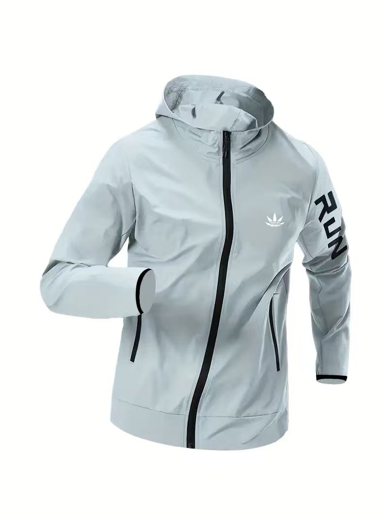 Mens Run Hooded Windbreaker Ja - Reflective Running Jacket review and price