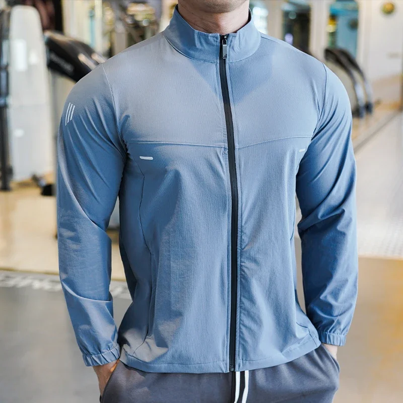 Ice Silk Thin Shirts Tops Spor - Reflective Running Jacket review and price