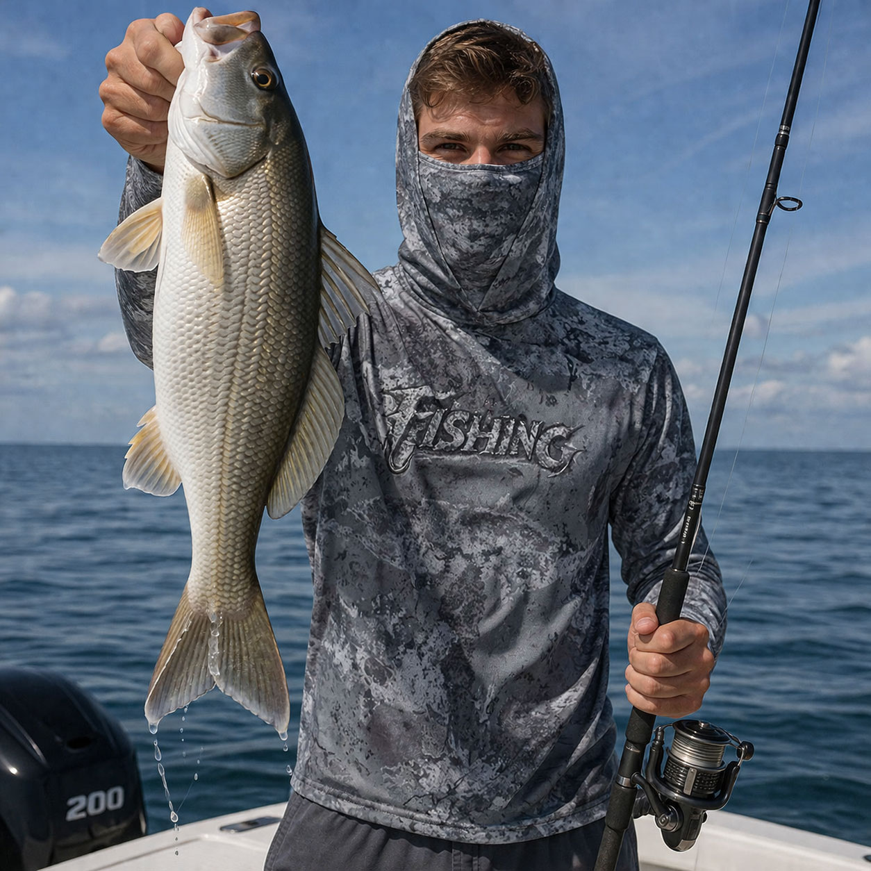 Fishing Hood Riding Tops Wear  - Running Gear Usa review and price