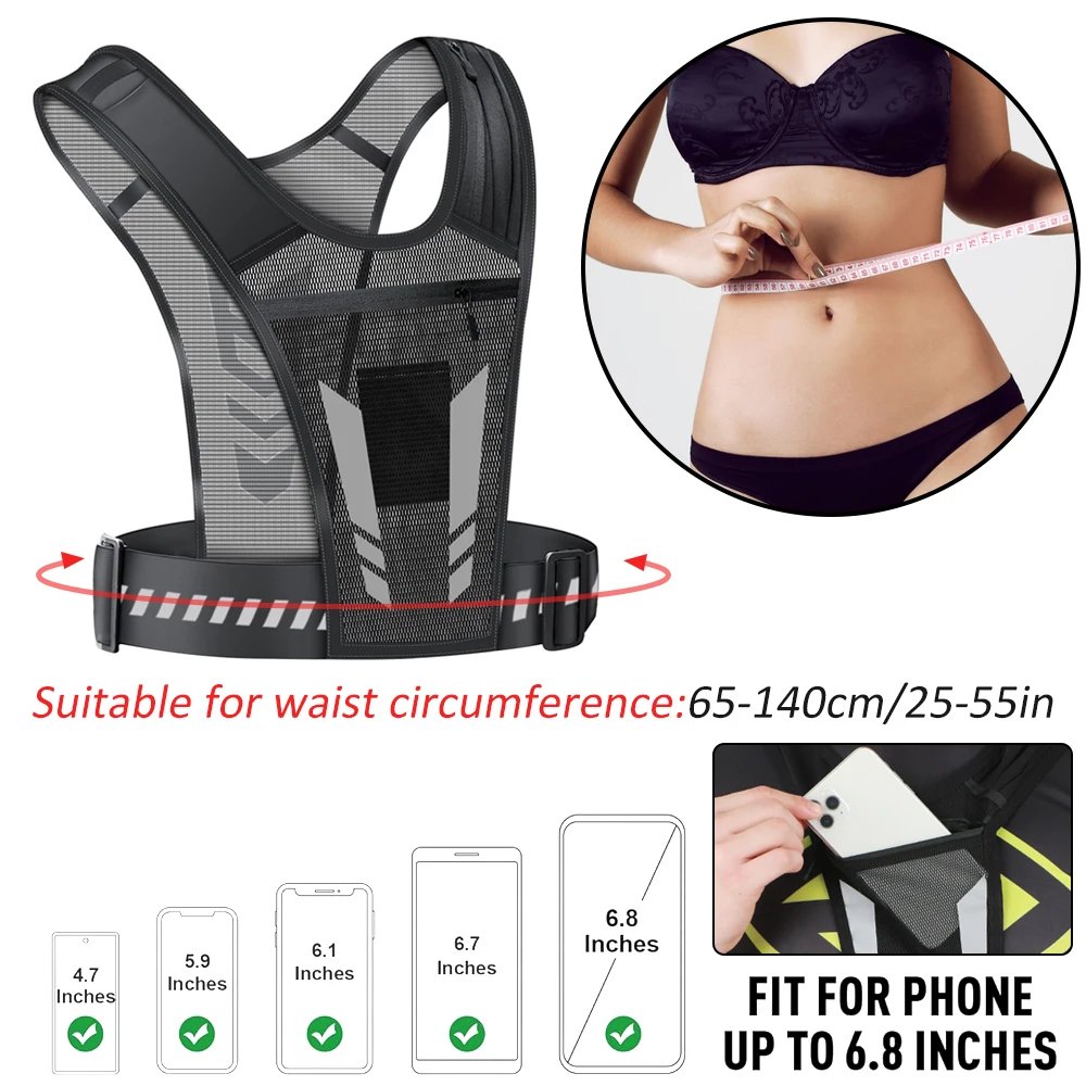 OSSOHH 1Pcs Running Vest, Ultr - Reflective Running Jacket review and price