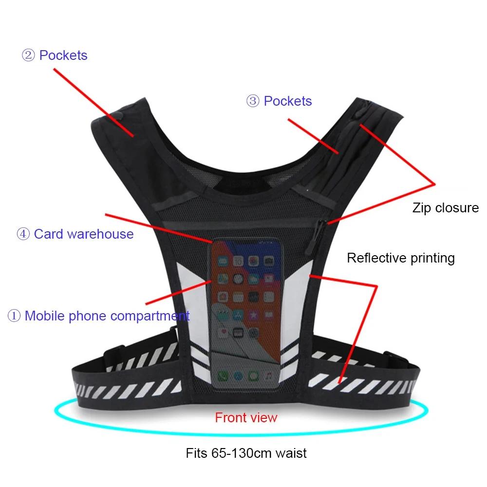 OSSOHH 1Pcs Running Vest, Ultr - Reflective Running Jacket review and price