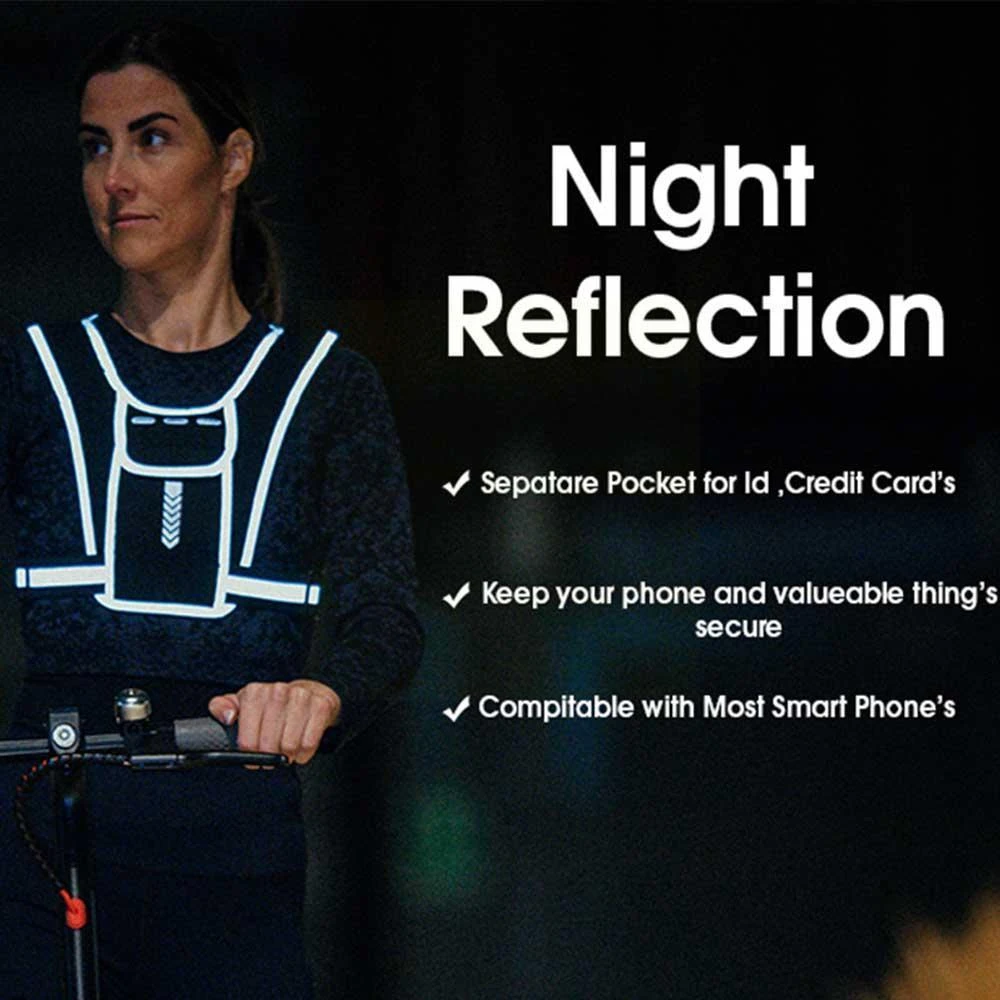 Running Vest Phone Holder for  - Reflective Running Jacket review and price