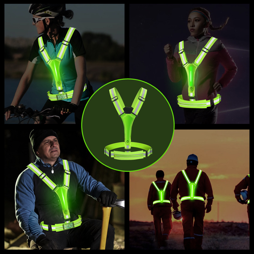 LED Reflective Vest Running Ge - Running Gear Autumn review and price